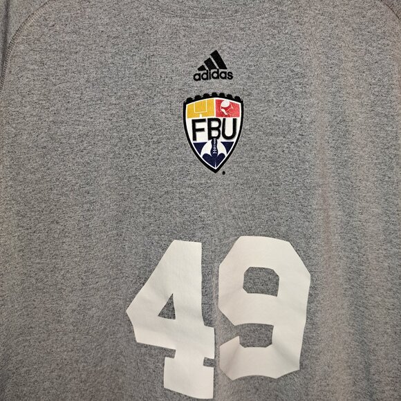 Adidas FBU Climalite #49 Sleeveless Tank Top large - Picture 5 of 6